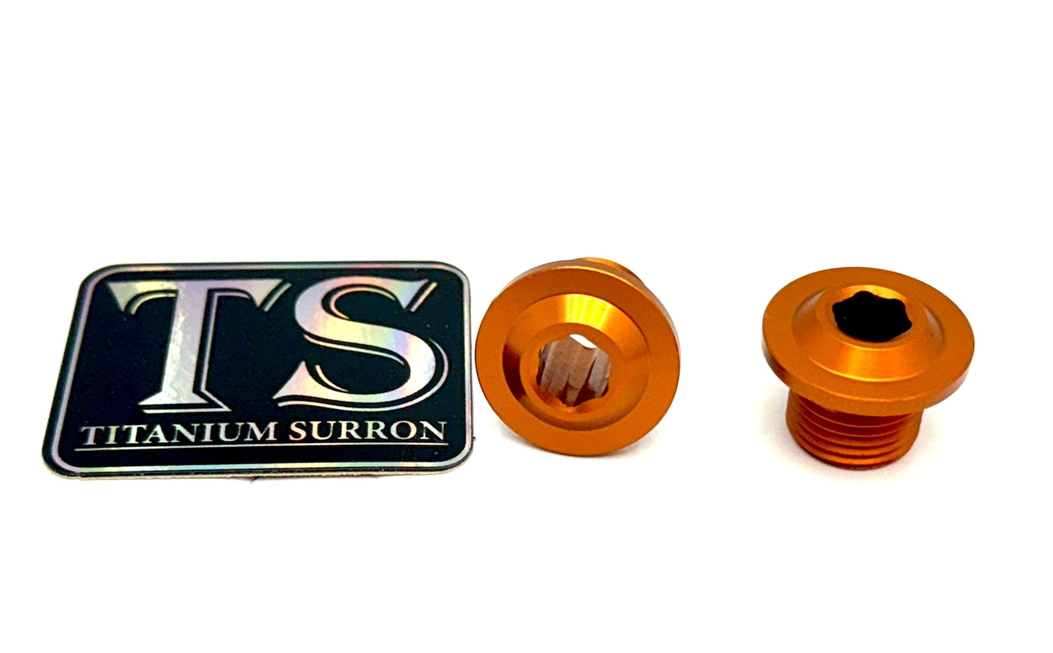 KKE Fork Axle End-Nuts for Surron, Segway, E-moto (Set of 2
