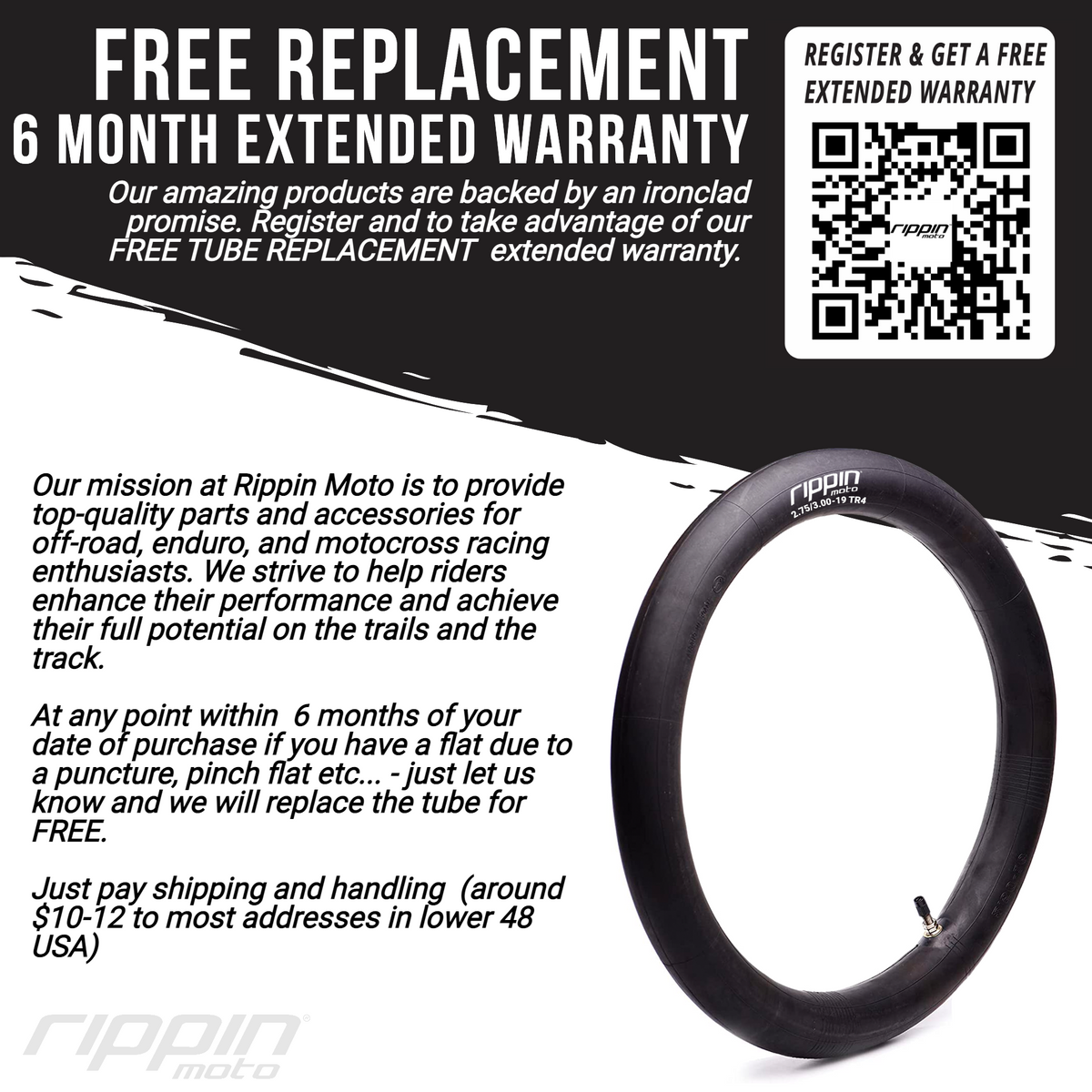 70/100-19 Performance Duty 19" Inner Tube (2.75/3.00-19) - 2mm | Sur-Ron, Talaria & E-Ride PRO