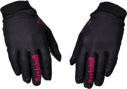 Numbskull Menace Moto/MTB Gloves 2.0: Black/Pink | Technical Riding Gloves
