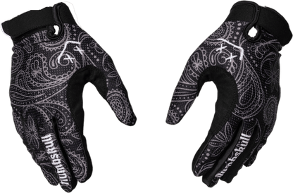Numbskull Menace Moto/MTB Gloves 2.0: Paisley | Technical Riding Gloves