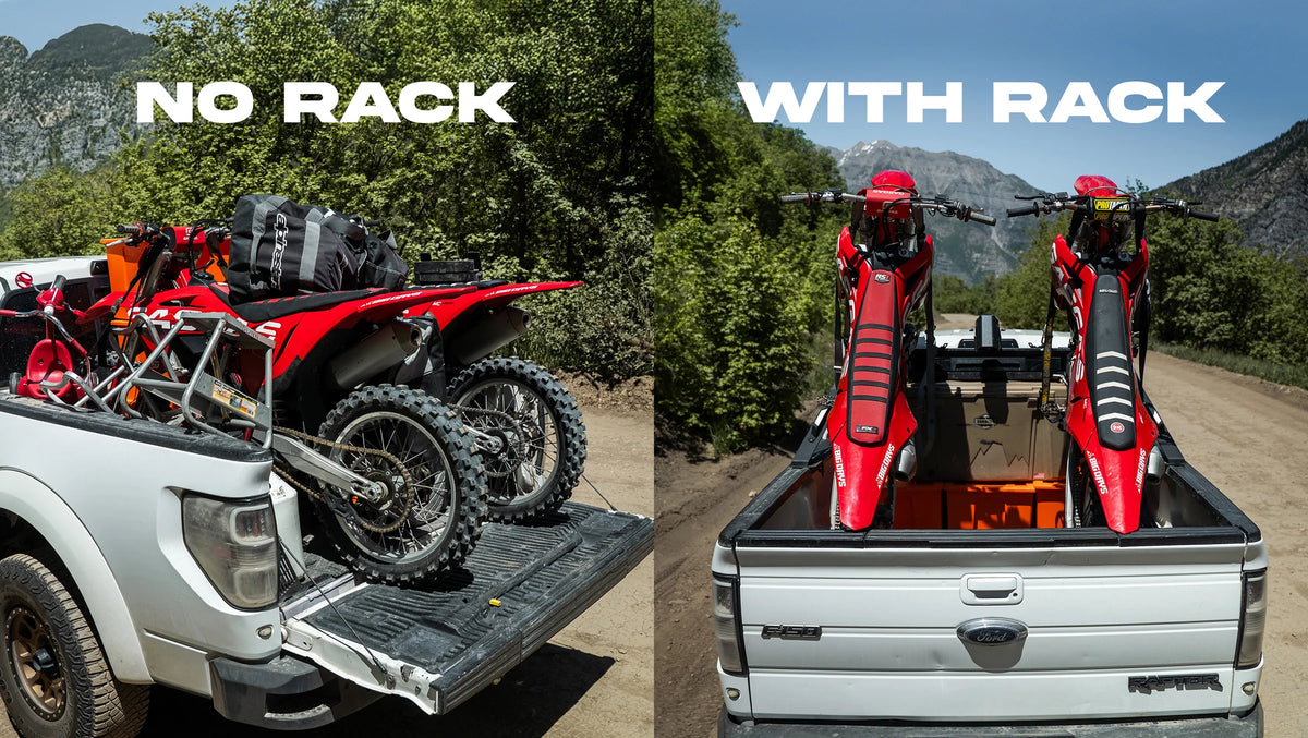 Chase Rack System - Base Rack  | Modular Truck Bed Rack for E-Motos | by Big Days