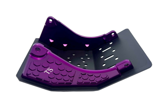 Titanium Surron Aluminum Bash Plate | Surron LBX & Segway X160/X260