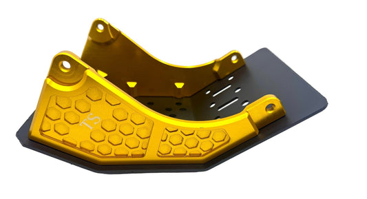 Titanium Surron Aluminum Bash Plate | Surron LBX & Segway X160/X260