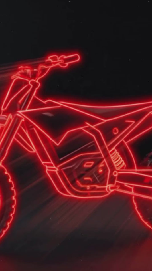 Strike Shadow SX by Throne Cycles | 60V 5kW 27ah | Electric Pit Bike