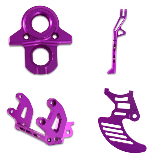 Emoto Billet Upgrade Bundle | Purple | Surron, Eride pro, 79 bike