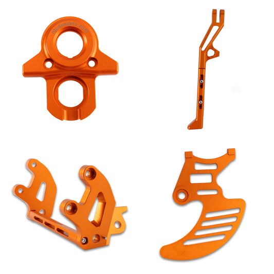 Emoto Billet Upgrade Bundle | Orange | Surron, Eride pro, 79 bike