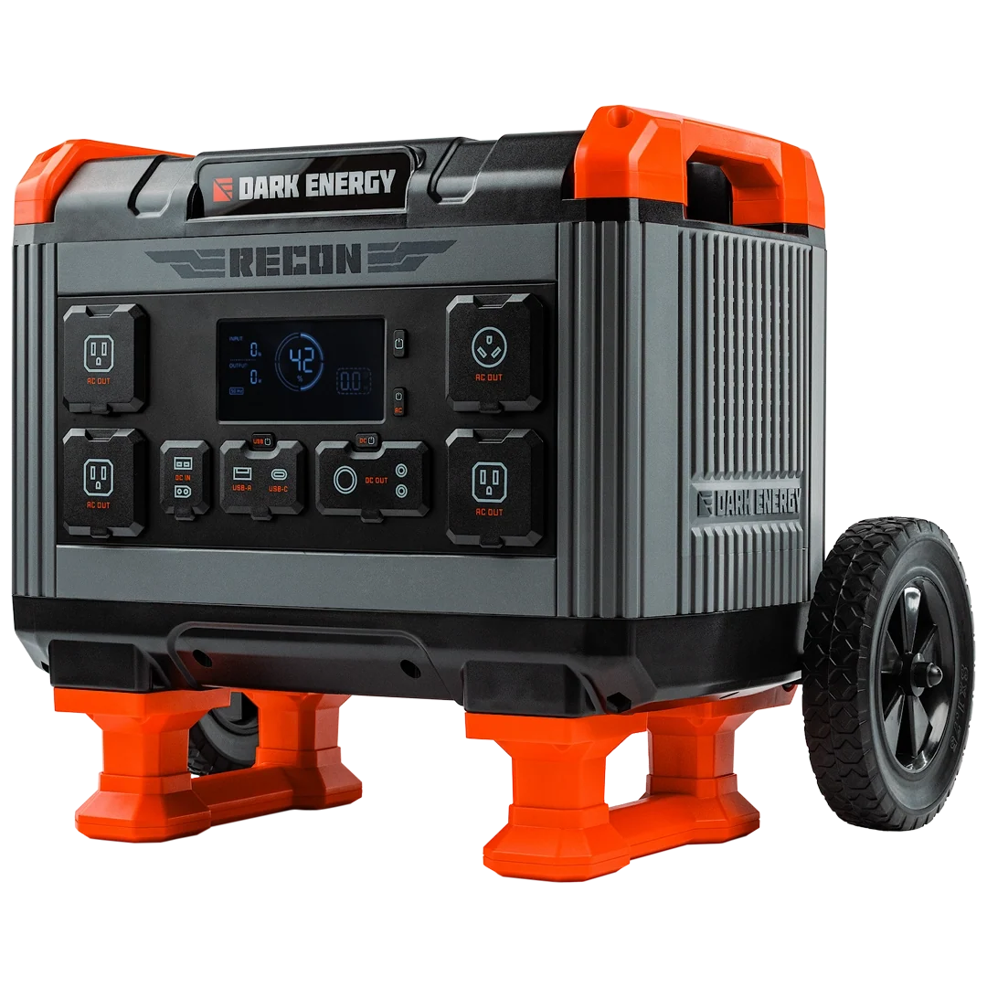 Dark Energy Recon 2000 Portable Power Station | E-Moto Charging, Overlanding & Off-Grid Power