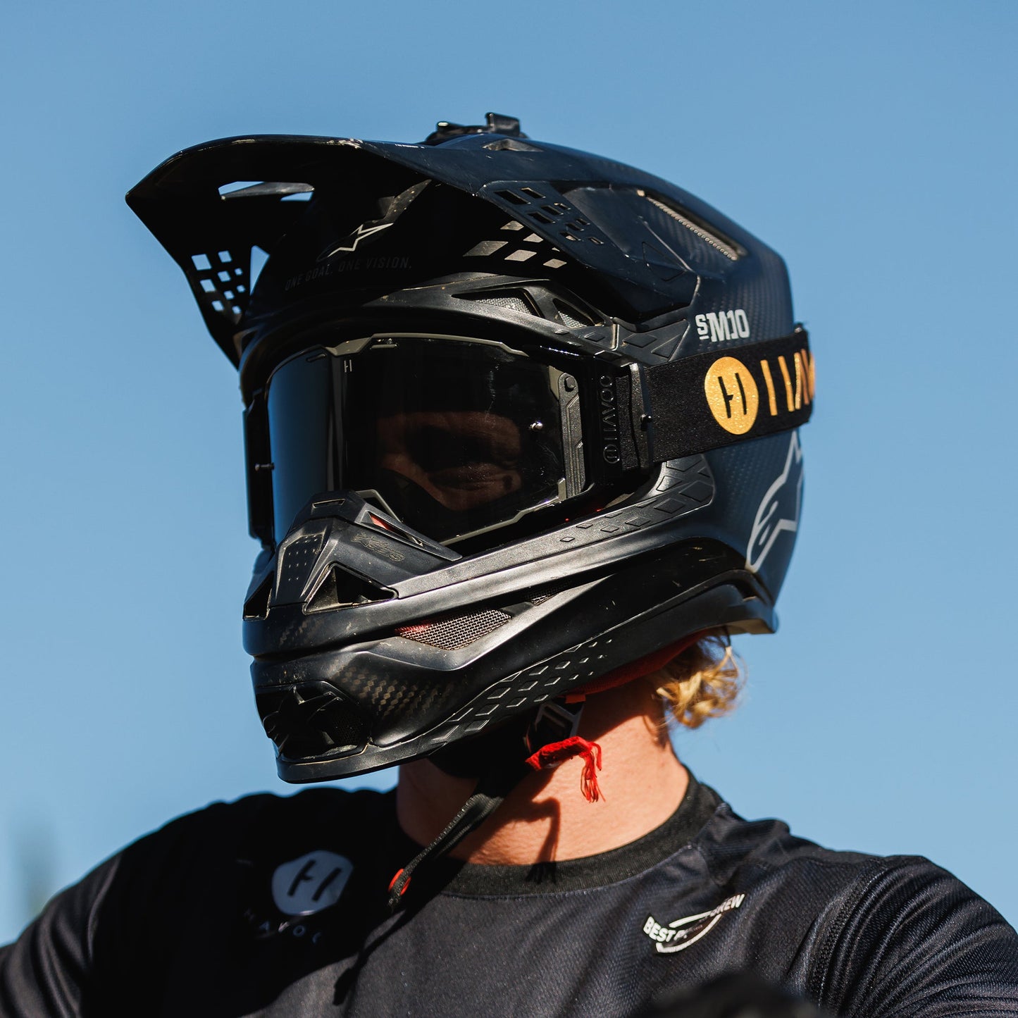 Regal Helios Goggles | Havoc Gold, Black and Smoke | Off-Road and Motocross