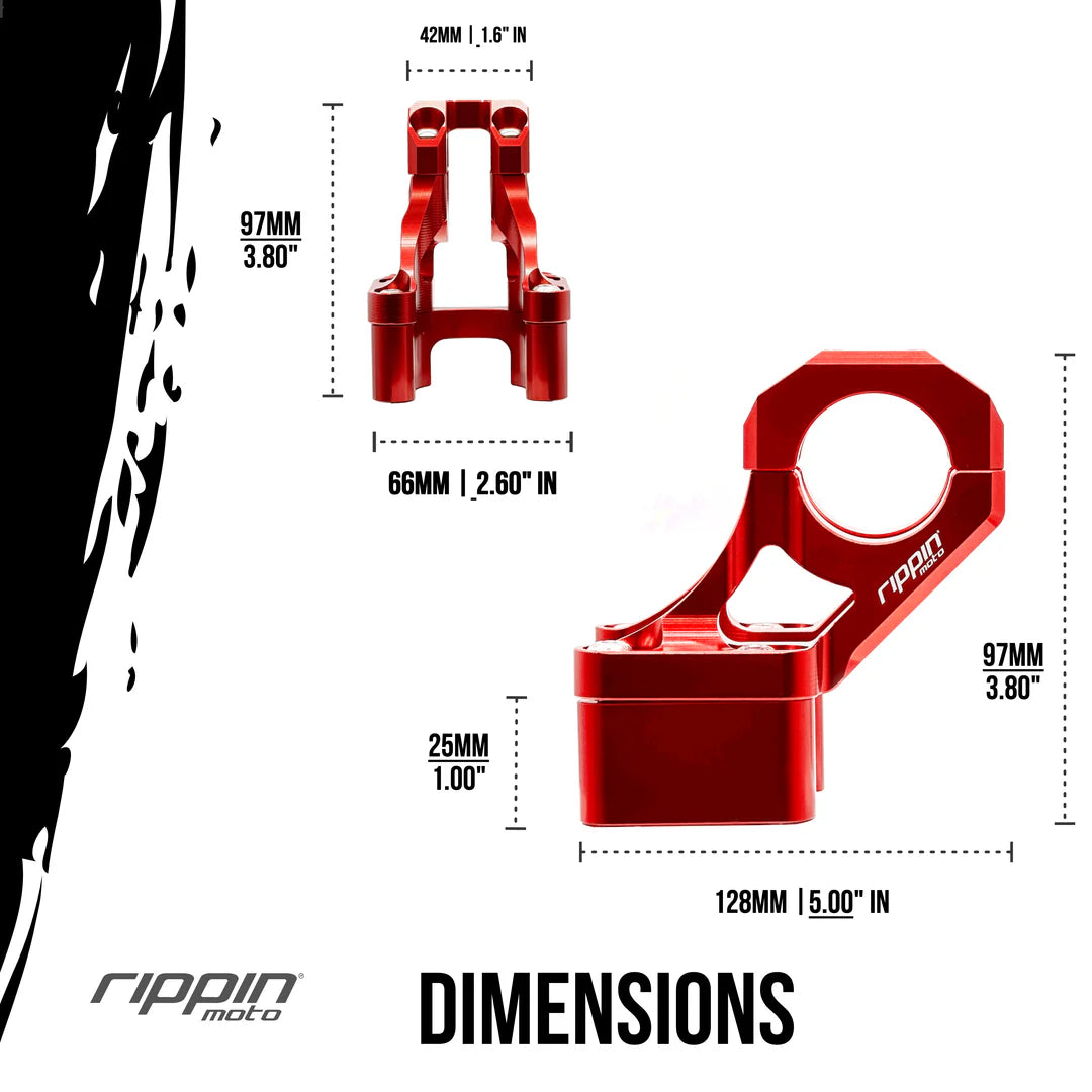 Rippin Moto Bar Mount for E-Ride PRO (Fits Stock display), Talaria & Surron