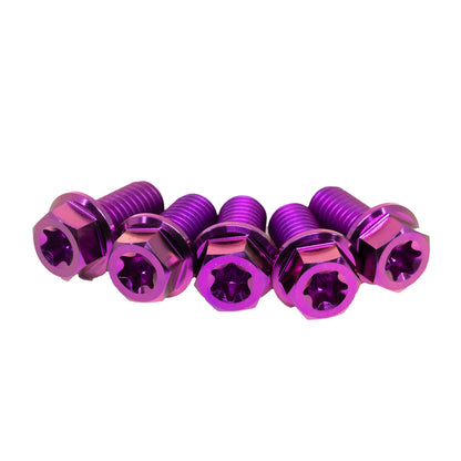 Titanium Sprocket Bolts (5 Pack) for Sur-Ron, E-Ride PRO & Talaria
