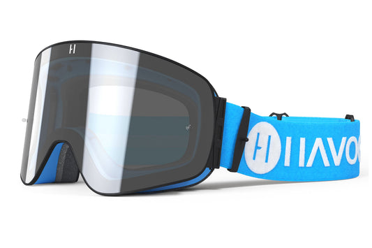 Prophet Infinity Goggles | Havoc Blue and Silver | Off-Road and Motocross Riders