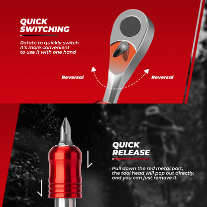 ROCKBROS 72-Tooth Ratchet Wrench Set | eBicycle, emoto Maintenance