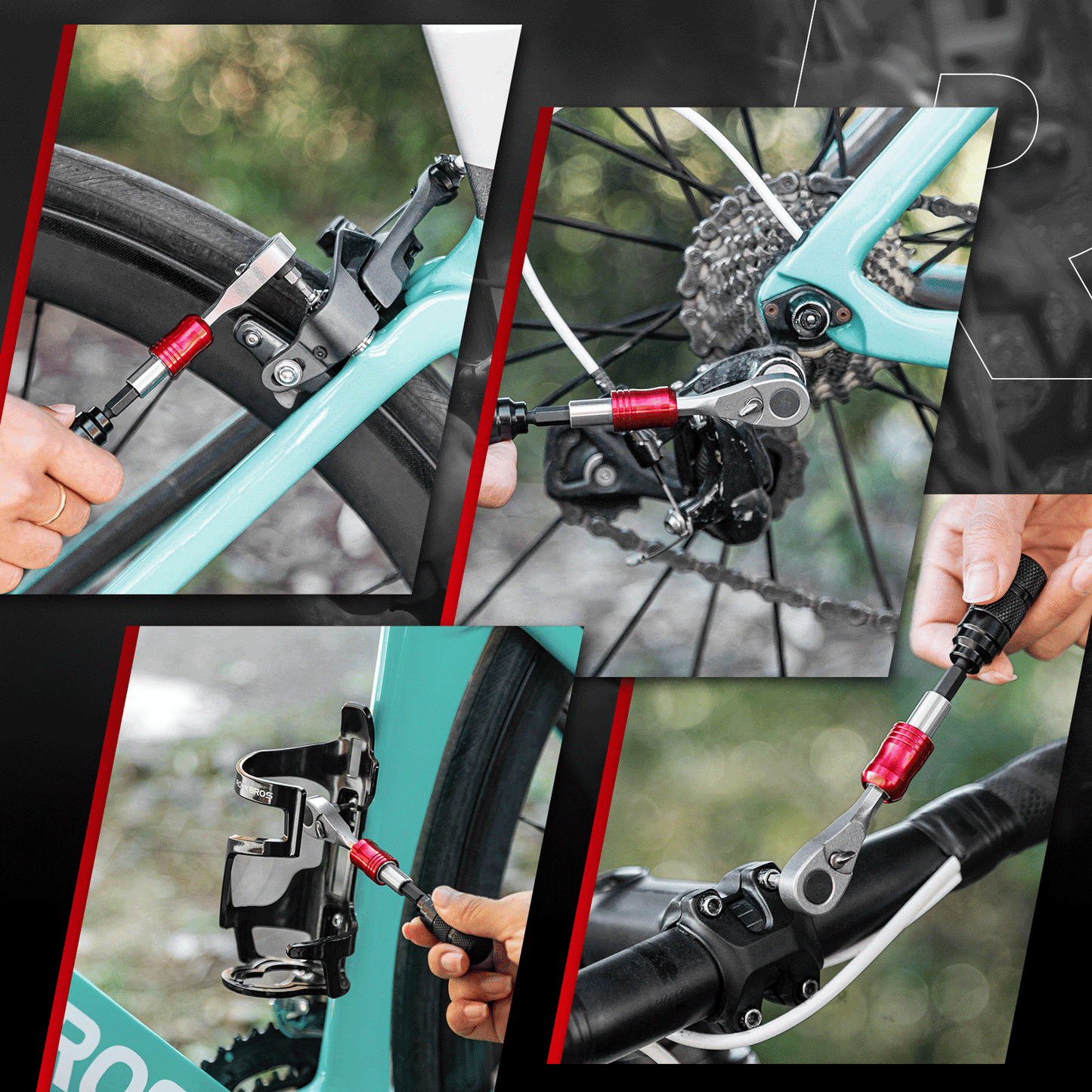 ROCKBROS 72-Tooth Ratchet Wrench Set | eBicycle, emoto Maintenance