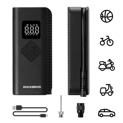 150 PSI Portable Electric Air Pump | e-moto E-Bikes and E-Scooters