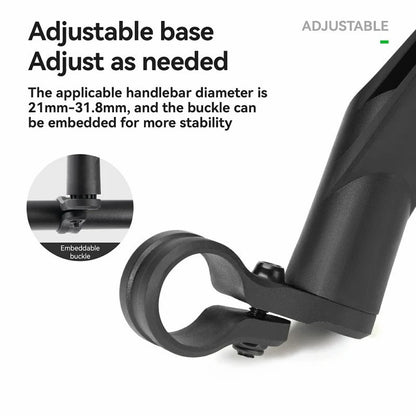 ROCKBROS Anti-Glare Handlebar Mirror | E-Bikes and Flat-Handle Bikes