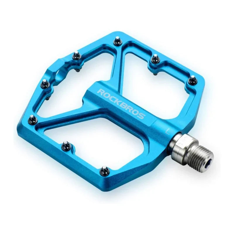 ROCKBROS Aluminum Bearing Pedals | 9/16" Bike Cranks | Electric Mountain, Road & Commuter Bikes