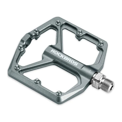 ROCKBROS Aluminum Bearing Pedals | 9/16" Bike Cranks | Electric Mountain, Road & Commuter Bikes