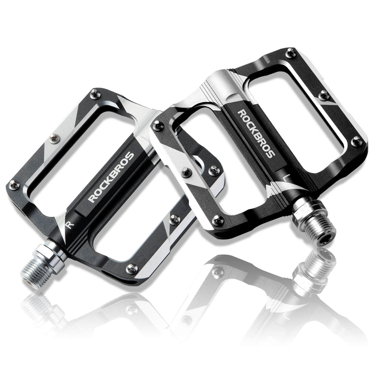 ROCKBROS Aluminum Alloy Pedals | 9/16" Bike Cranks