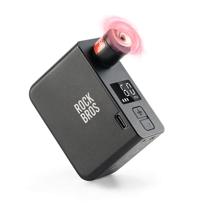 ROCKBROS AS1 Pro Mini Electric Pump | E-moto, E-bikes, Road and Mountain Bikes