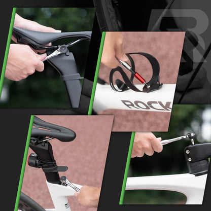 ROCKBROS Mini Ratchet Tool Set | Compact emoto eBicycle Repair Kit