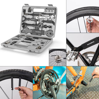 ROCKBROS 44-in-1 Bike Multi-Tool Kit | E -bike,Road and Mountain Bikes