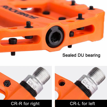 ROCKBROS 12C Nylon Pedals | 9/16" Bike Cranks