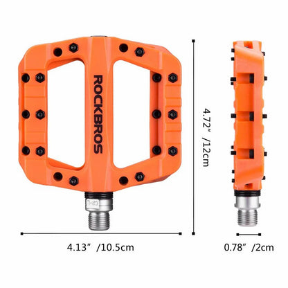 ROCKBROS 12C Nylon Pedals | 9/16" Bike Cranks