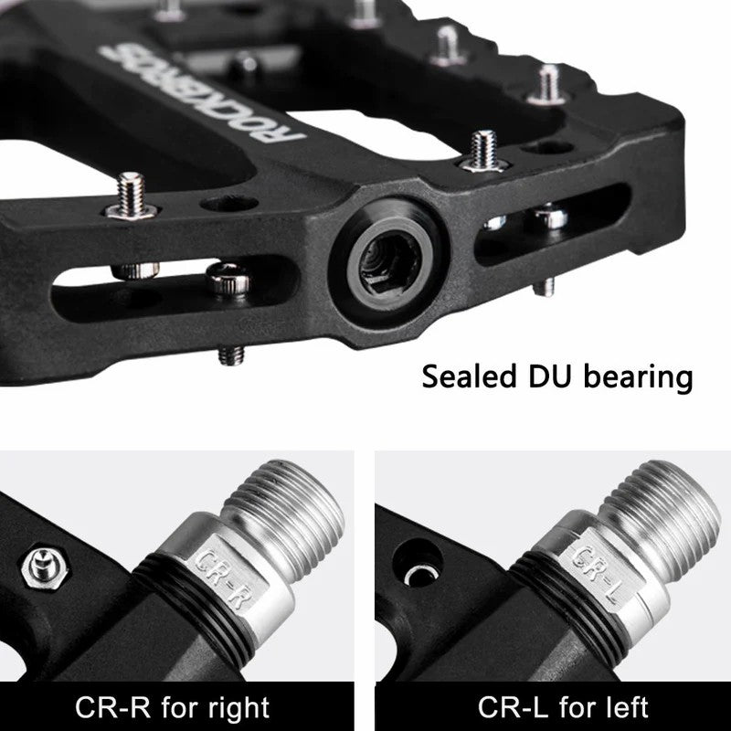 ROCKBROS 12C Nylon Pedals | 9/16" Bike Cranks