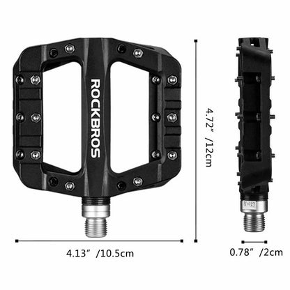 ROCKBROS 12C Nylon Pedals | 9/16" Bike Cranks
