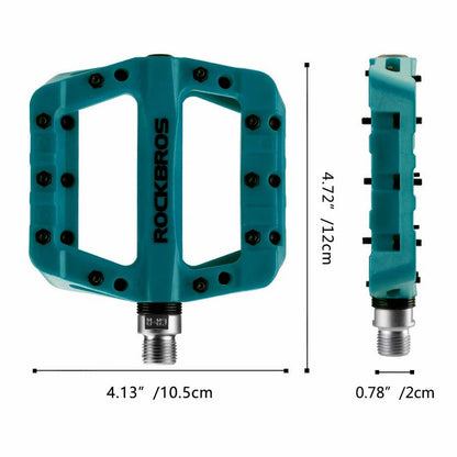 ROCKBROS 12C Nylon Pedals | 9/16" Bike Cranks