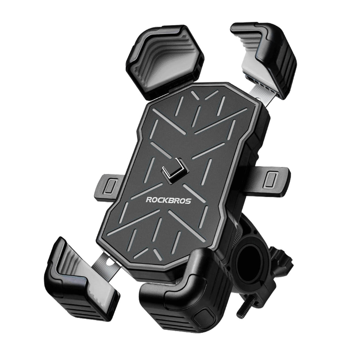 ROCKBROS Full-Wrap Phone Mount | Bike and E-Moto Handlebars