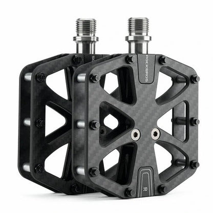 ROCKBROS T700 Carbon Fiber Pedals | Electric Mountain & Commuter Bikes