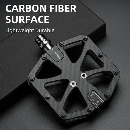 ROCKBROS T700 Carbon Fiber Pedals | Electric Mountain & Commuter Bikes