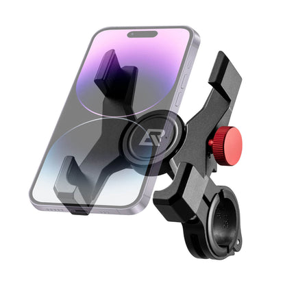 ROCKBROS Aluminum Phone Holder | Handlebar and Stem-Cap Mounts