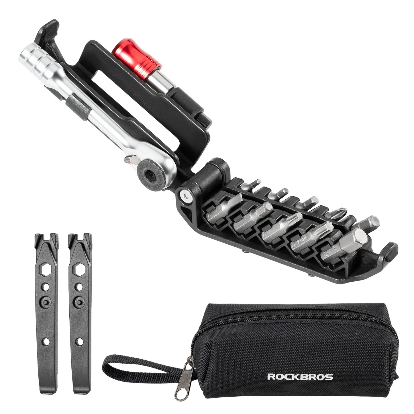 ROCKBROS Folding Ratchet Tool Kit | Bicycle and Home Repairs