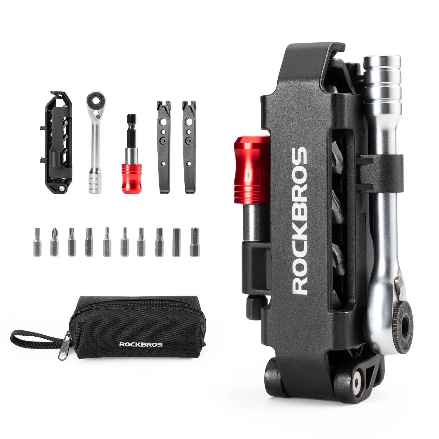 ROCKBROS Folding Ratchet Tool Kit | Bicycle and Home Repairs