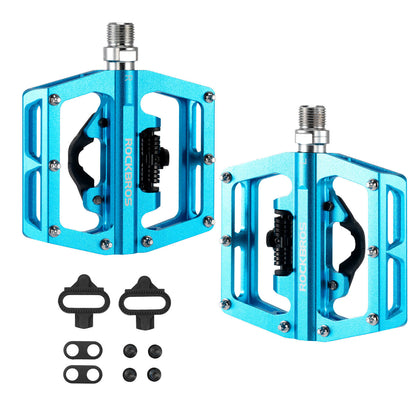 ROCKBROS Dual-Use Clipless &amp; Flat Pedals | E-MTB & Commuter Bikes