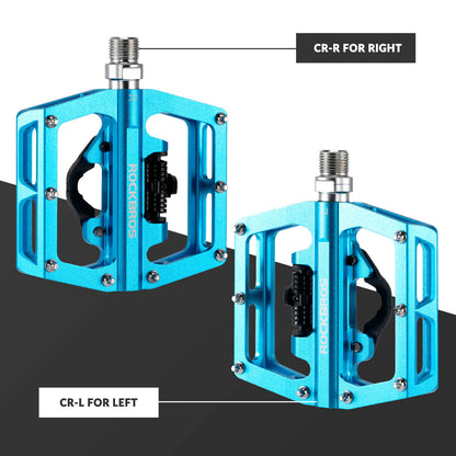 ROCKBROS Dual-Use Clipless &amp; Flat Pedals | E-MTB & Commuter Bikes
