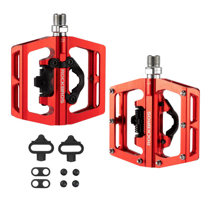 ROCKBROS Dual-Use Clipless &amp; Flat Pedals | E-MTB & Commuter Bikes