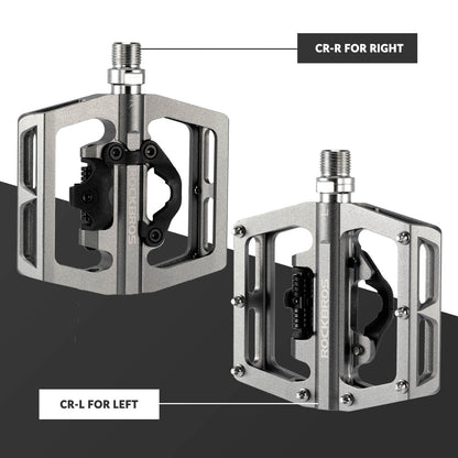 ROCKBROS Dual-Use Clipless &amp; Flat Pedals | E-MTB & Commuter Bikes