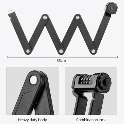 ROCKBROS 4-Digit Folding Lock | eBikes, eScooters and electric Motorcycles