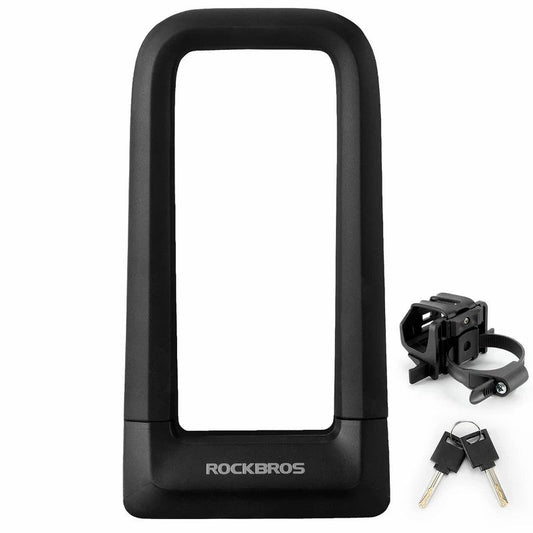 ROCKBROS Heavy-Duty Steel U-Lock | Emoto and E-Bikes
