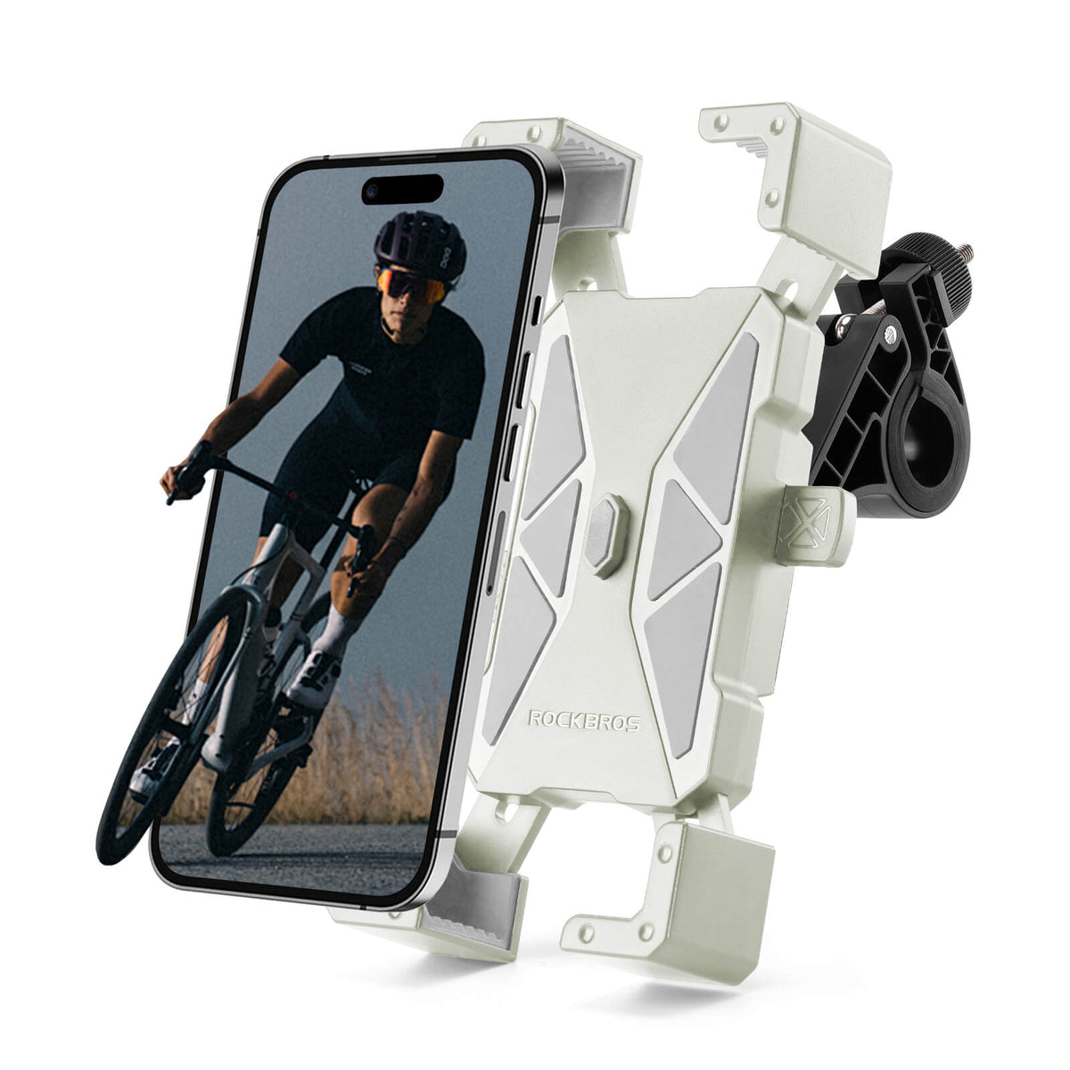 ROCKBROS Full-Wrap Phone Mount | Bike and E-Moto Handlebars