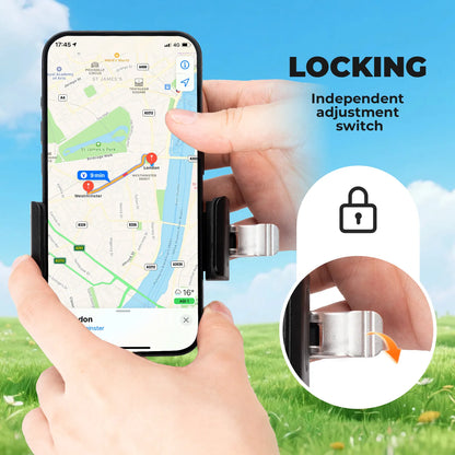 ROCKBROS Lightweight Quick-Release Phone Mount | Bike Handlebars