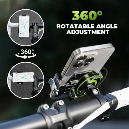 ROCKBROS Lightweight Quick-Release Phone Mount | Bike Handlebars