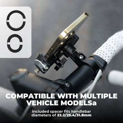 ROCKBROS Lightweight Quick-Release Phone Mount | Bike Handlebars