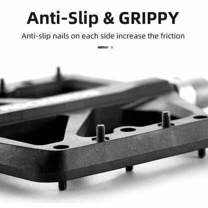 ROCKBROS 9/16" Nylon Fiber Pedals | Electric Mountain & Commuter Bikes
