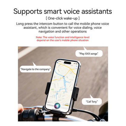 ROCKBROS Bluetooth 6.0 R1 Helmet Intercom | E-Moto and Bike Riders