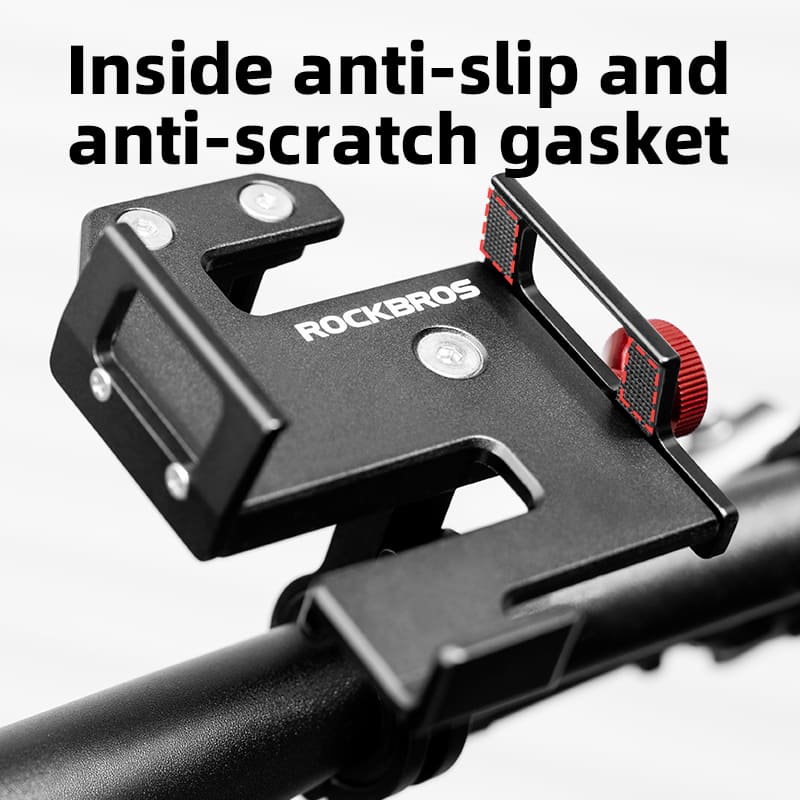 ROCKBROS S-Clamp Phone Mount | E-moto E-Bike Handlebars