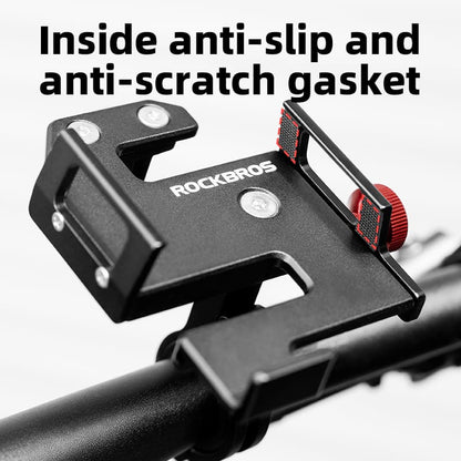 ROCKBROS S-Clamp Phone Mount | E-moto E-Bike Handlebars